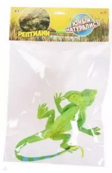 Фигурка Хамелеон, ярко-зеленый