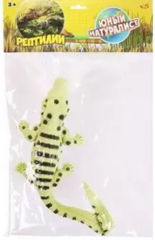 Фигурка Крокодил, светло-зеленый