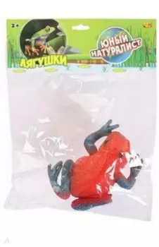Фигурка Лягушка, красная