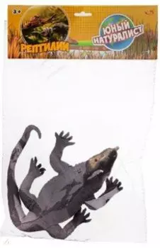 Фигурка Варан, темно-серый