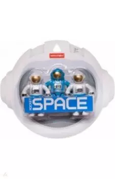 Фигурки космонавтов, 3 шт