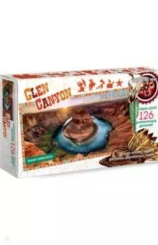 Фигурный деревянный пазл Глен-Каньон, 126 уникальных деталей