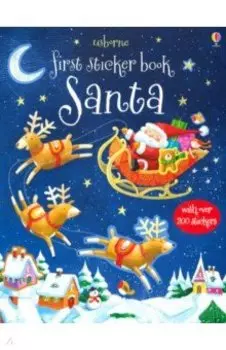 First Sticker Book: Santa