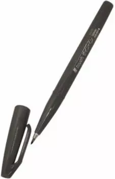 Фломастер-кисть, серый цвет