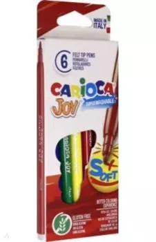 Фломастеры "Carioca Joy", 6 цветов (40613/6)