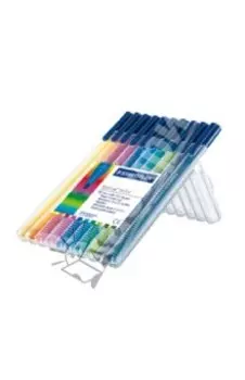 Фломастеры трехгранные "TriplusСolor" (10 цветов) (323SB1002)