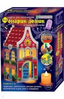 Фонарик-домик. Страна тюльпанов