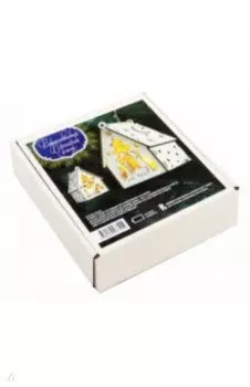 Фонарик рождественский со свечой