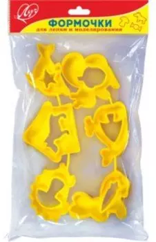 Формочки для лепки и моделирования №1, в ассортименте