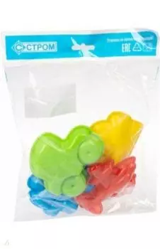 Формы для песка Транспорт, 4 штуки