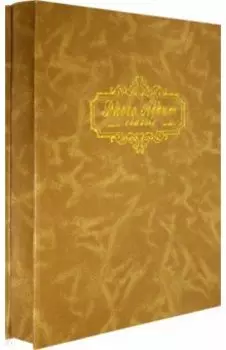 Фотоальбом (100 фото, 10х15 см), Красивый бантик, золотой (АФ-8869)