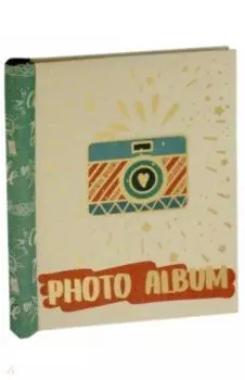 Фотоальбом с магнитными листами "Фотоаппарат" (10 листов) (77723)