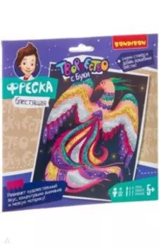 Фреска блестящая "Жар-птица" (ВВ3474)