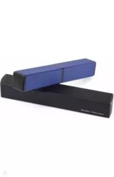 Футляр для ручек, квадратная форма, синий