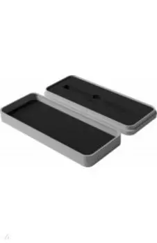 Футляр для ручек Slim, серебрянный