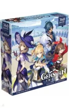 Геншин. Пазл-360 Янтарь