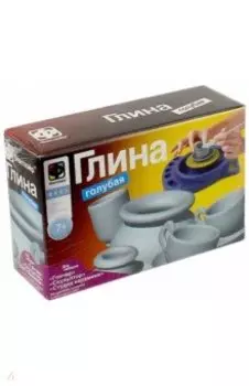 Глина для гончара, голубая