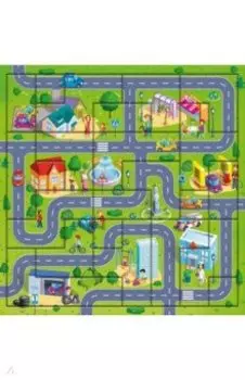 Головоломка. Город. 23 детали