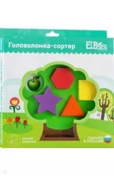 Головоломка-сортер Дерево