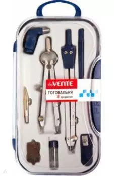 Готовальня, 8 предметов