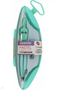 Готовальня Pastel, 2 предмета, в ассортименте