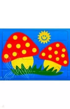 Грибочки-пазлы