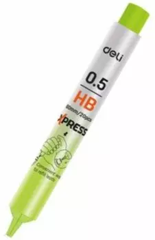 Грифель для механического карандаша, 0,5 мм, HB, 20 штук в тубе