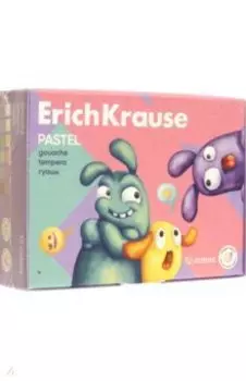 Гуашь Jolly Friends Pastel, 12 цветов