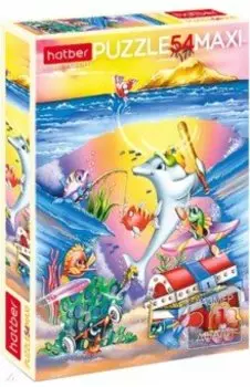 Hatber Puzzle-54 Maxi Подводные приключения