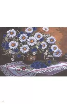 Холст для рисования по номерам "Милый букетик. Жанна Когай", 40х50 см (B060)