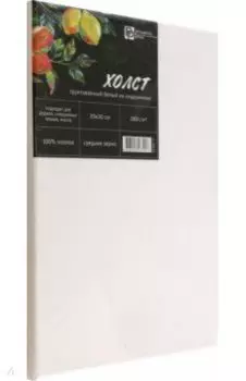 Холст художественный на подрамнике Лимоны, 20х30, белый