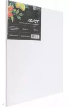 Холст художественный на подрамнике Лимоны, 30х40, белый