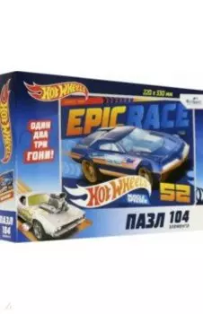 Hot Wheels. Пазл-104 Muscle Speeder (05859)