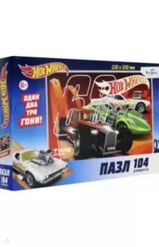 Hot Wheels. Пазл-104 Трасса 68 (05861)