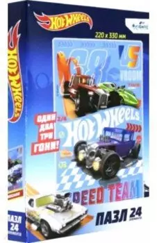 Hot Wheels. Пазл-24 Непобедимые (05901)