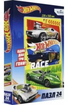 Hot Wheels. Пазл-24 "Заезд года" (05900)