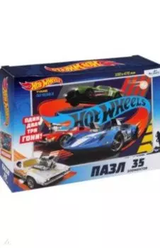 Hot Wheels. Пазл-35 гигантский. Неудержимые