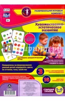 Художественно-эстетическое развитие. Наглядно-дидактические игры. Игры с разрезными картами. ФГОС ДО