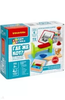 Игра-головоломка из дерева Где же кот