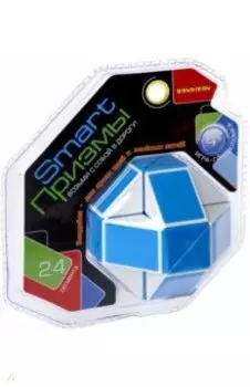 Игра-головоломка Smart Призмы, сине-белая змейка