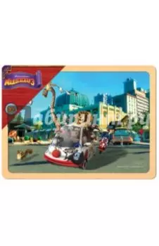 Игра из дерева "Мадагаскар 3"