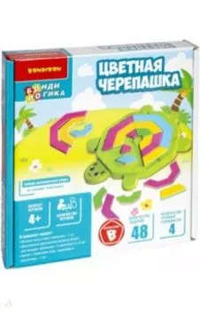Игра настольная логическая Цветная черепашка