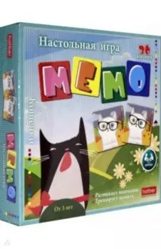 Игра настольная Мемо. Кошечки, 36 карточек