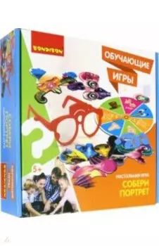 Игра настольная обучающая "Собери портрет" (ВВ3458)