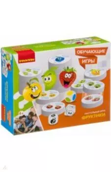 Игра настольная развивающая "Фруктики" (ВВ3446)