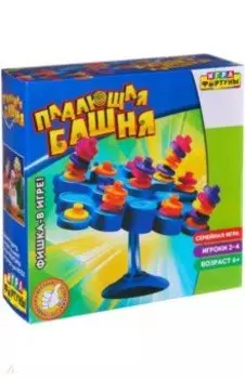 Игра настольная семейная "Падающая башня" (Ф51235)