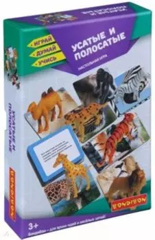 Игра настольная "Усатые и полосатые" (ВВ4254)