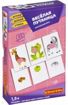 Игра настольная "Веселая путаница" (ВВ4339)