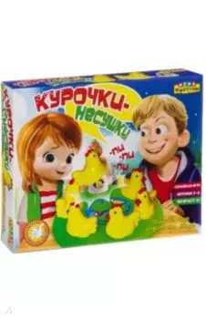 Игра семейная настольная "КУРОЧКИ-НЕСУШКИ" (Ф94476)