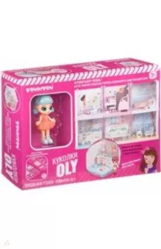 Игровой набор Мебель. Столовая и куколка Oly